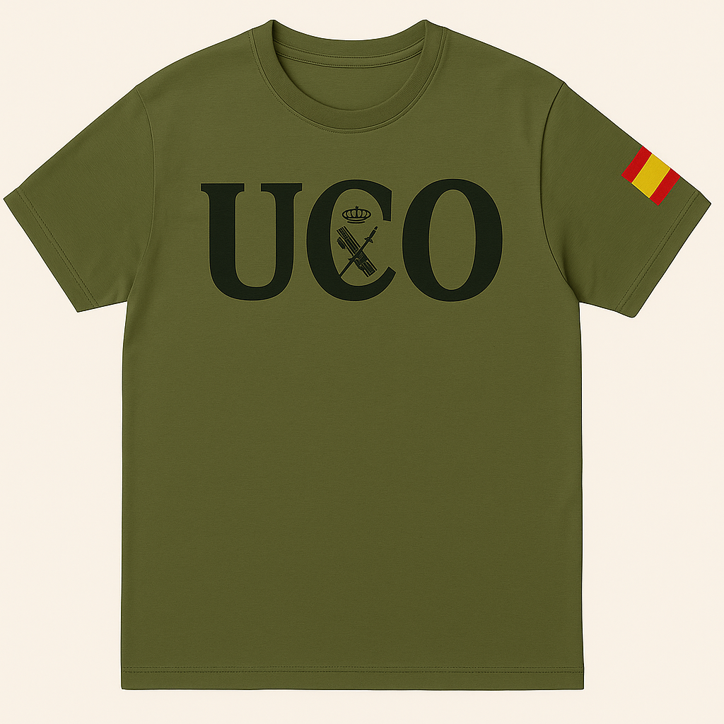 Camiseta verde militar UCO – Guardia Civil