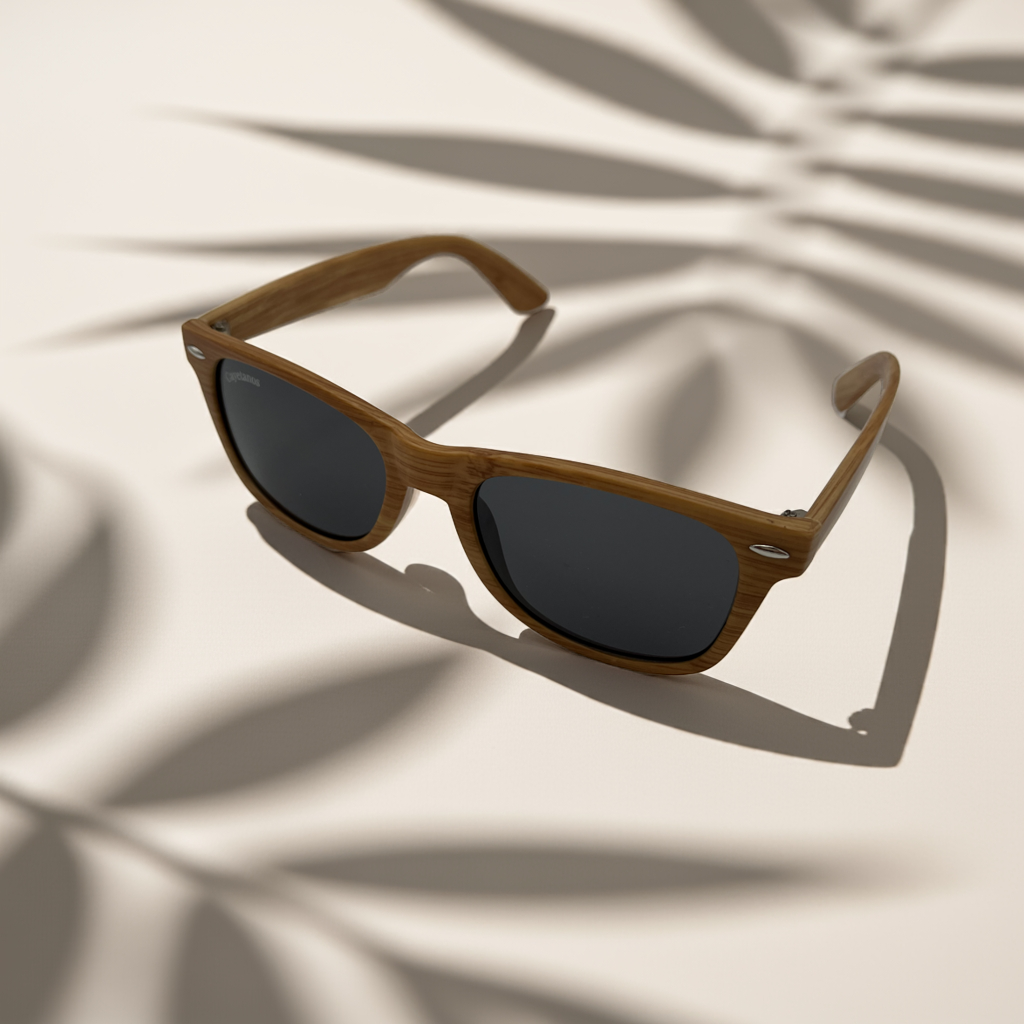 Gafas de Sol Cayetanos – Modelo Pamplona UV400 con Montura Efecto Madera