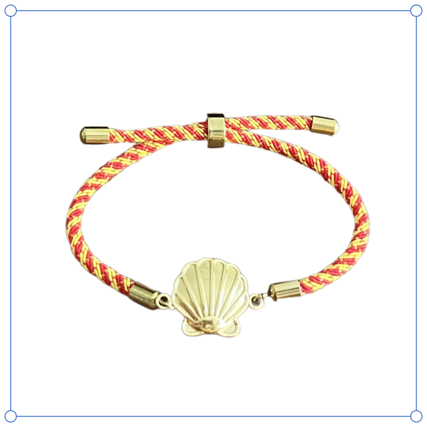 Pulsera Camino de Santiago Cayetanos - Concha dorada o plateada 🇪🇸