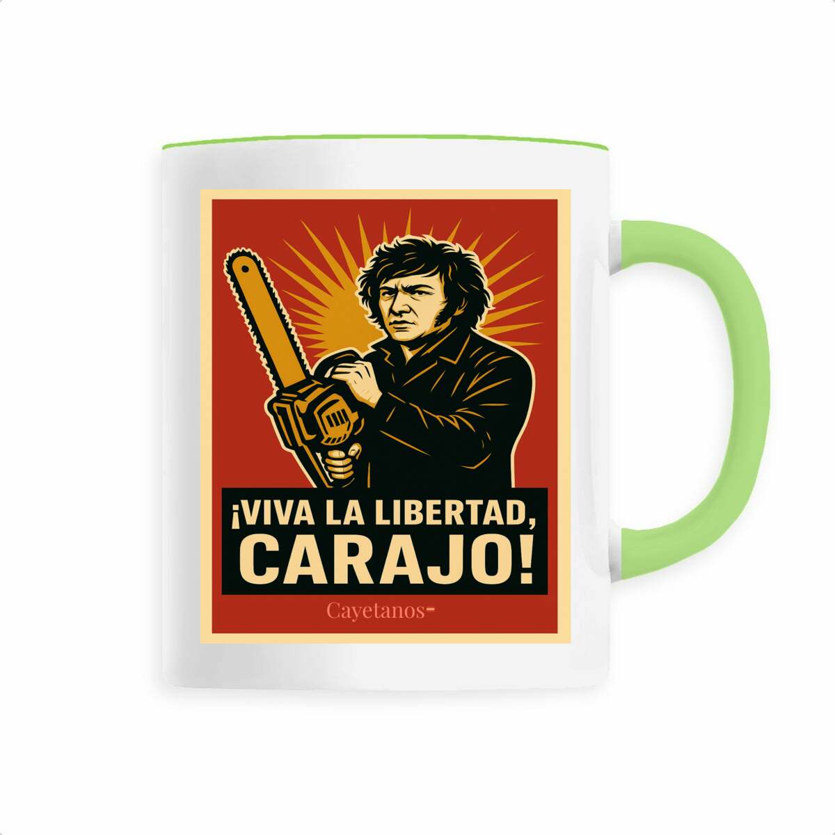 Taza cerámica - Javier Milei