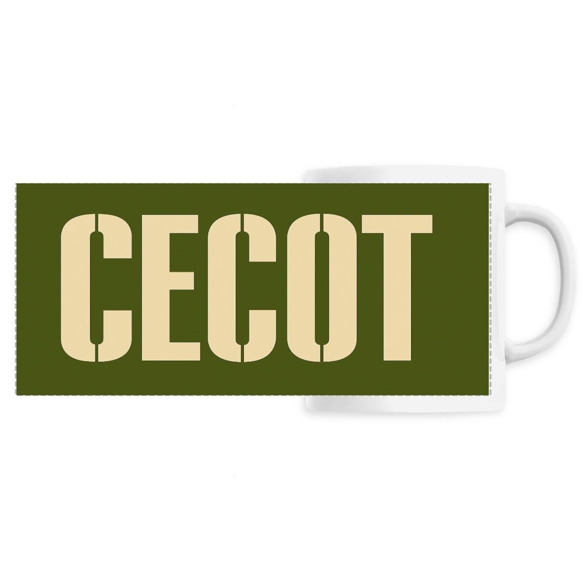 Taza CECOT – El orden no se negocia