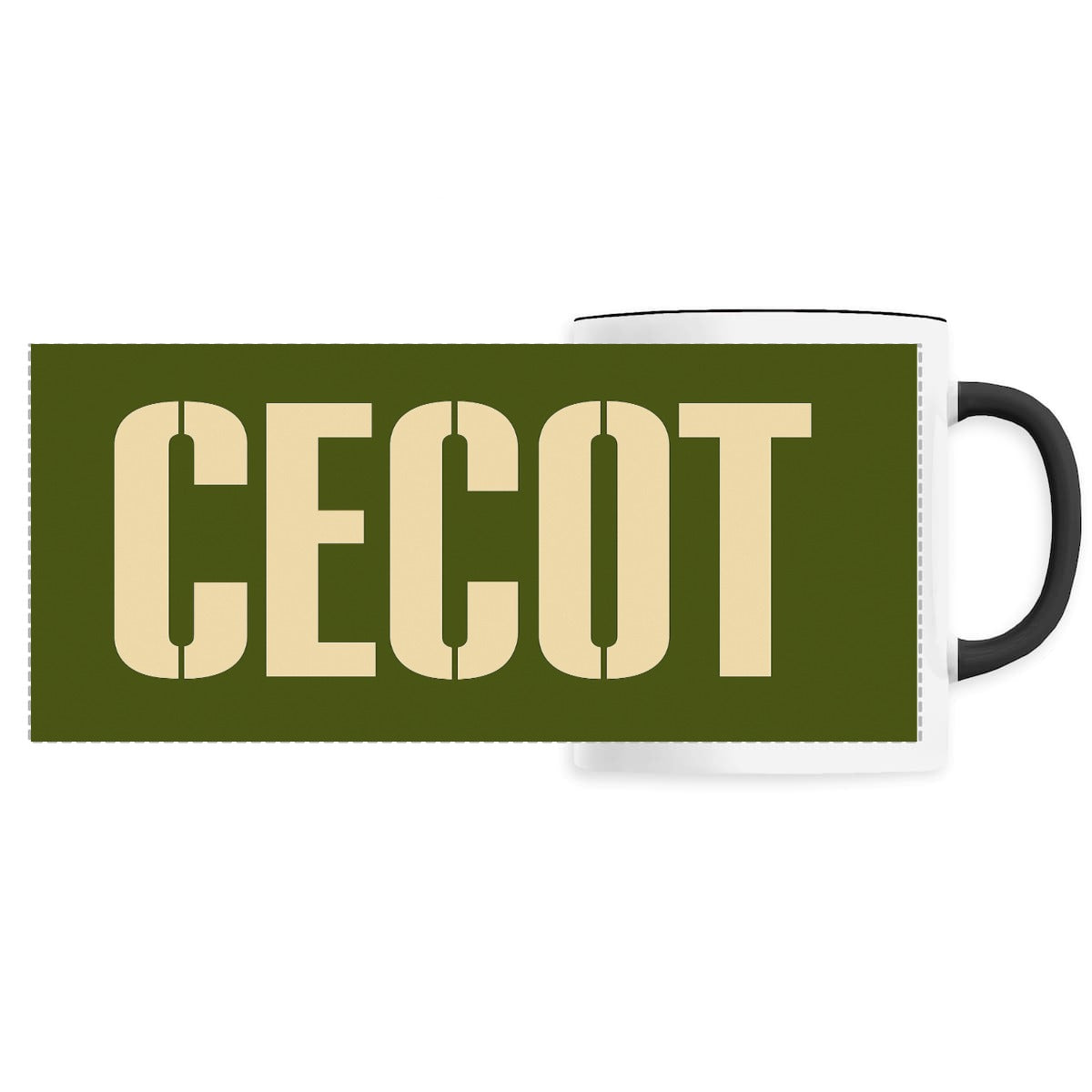 Taza CECOT – El orden no se negocia
