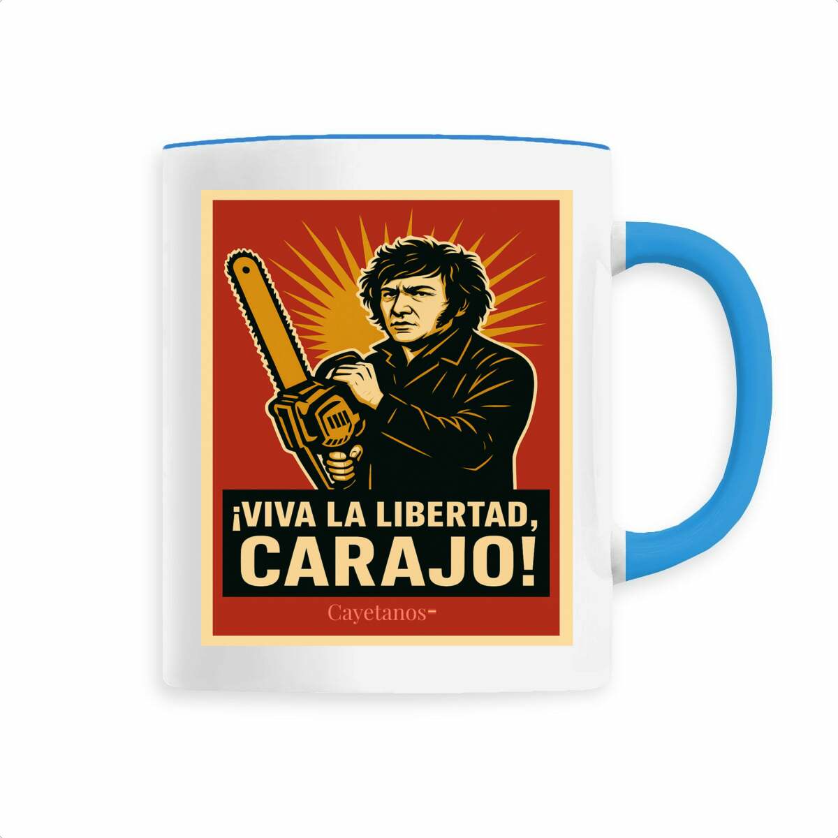 Taza cerámica - Javier Milei