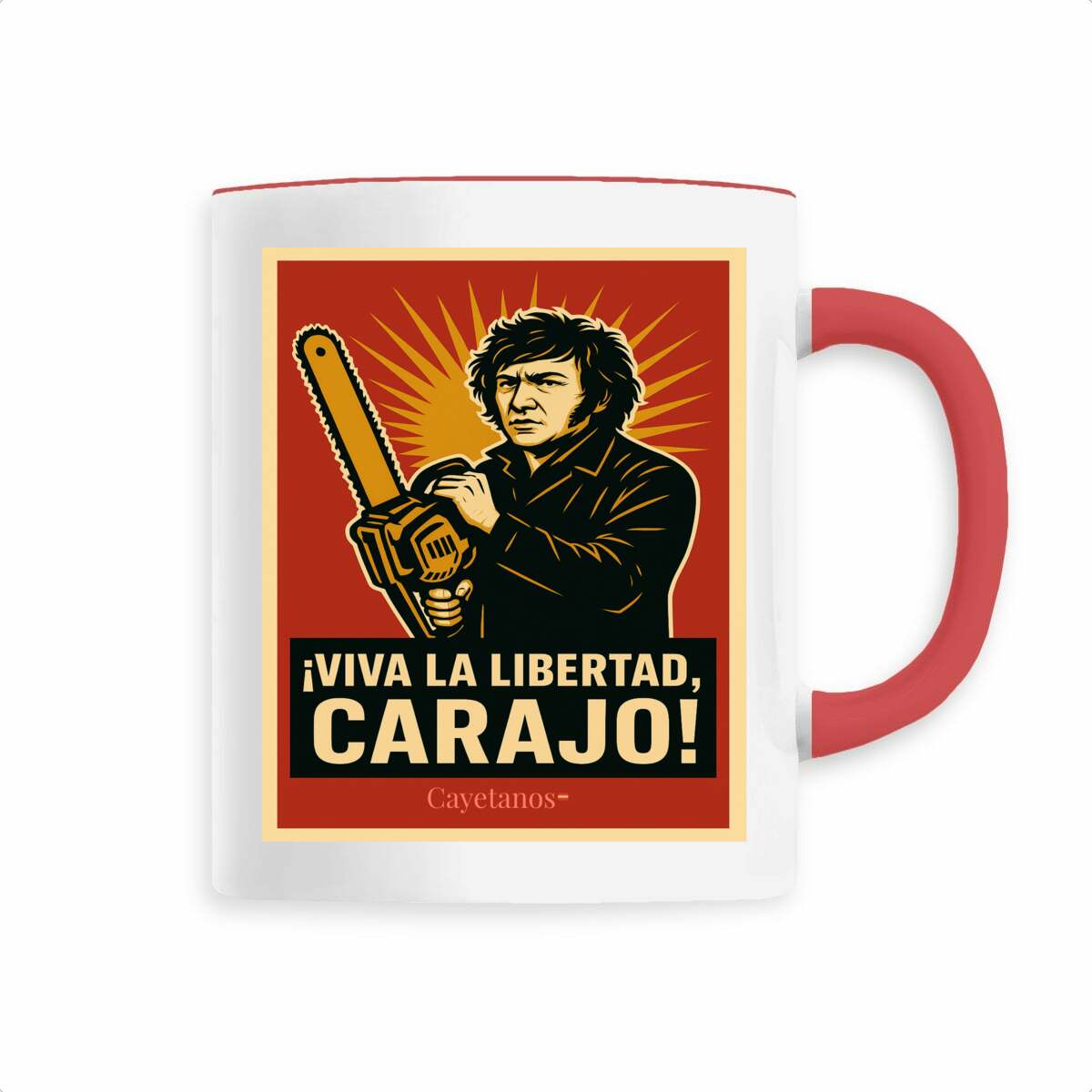Taza cerámica - Javier Milei