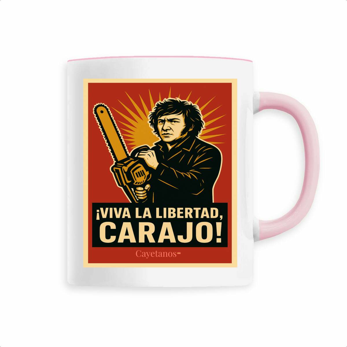 Taza cerámica - Javier Milei