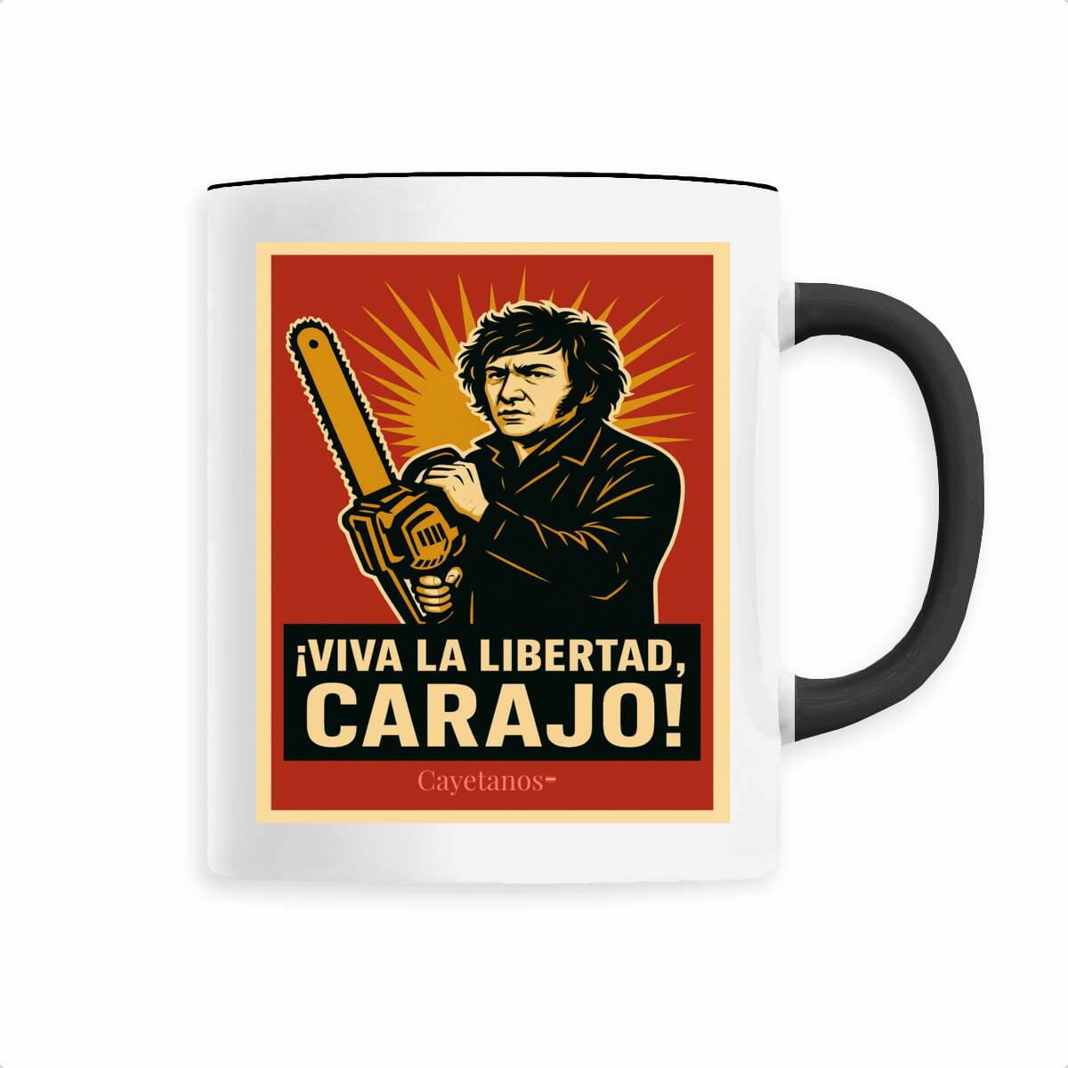 Taza cerámica - Javier Milei