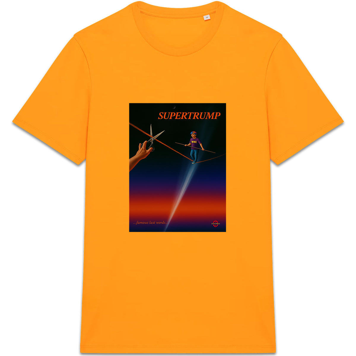 Camiseta premium unisex 100% algodón orgánico - SUPERTRUMP