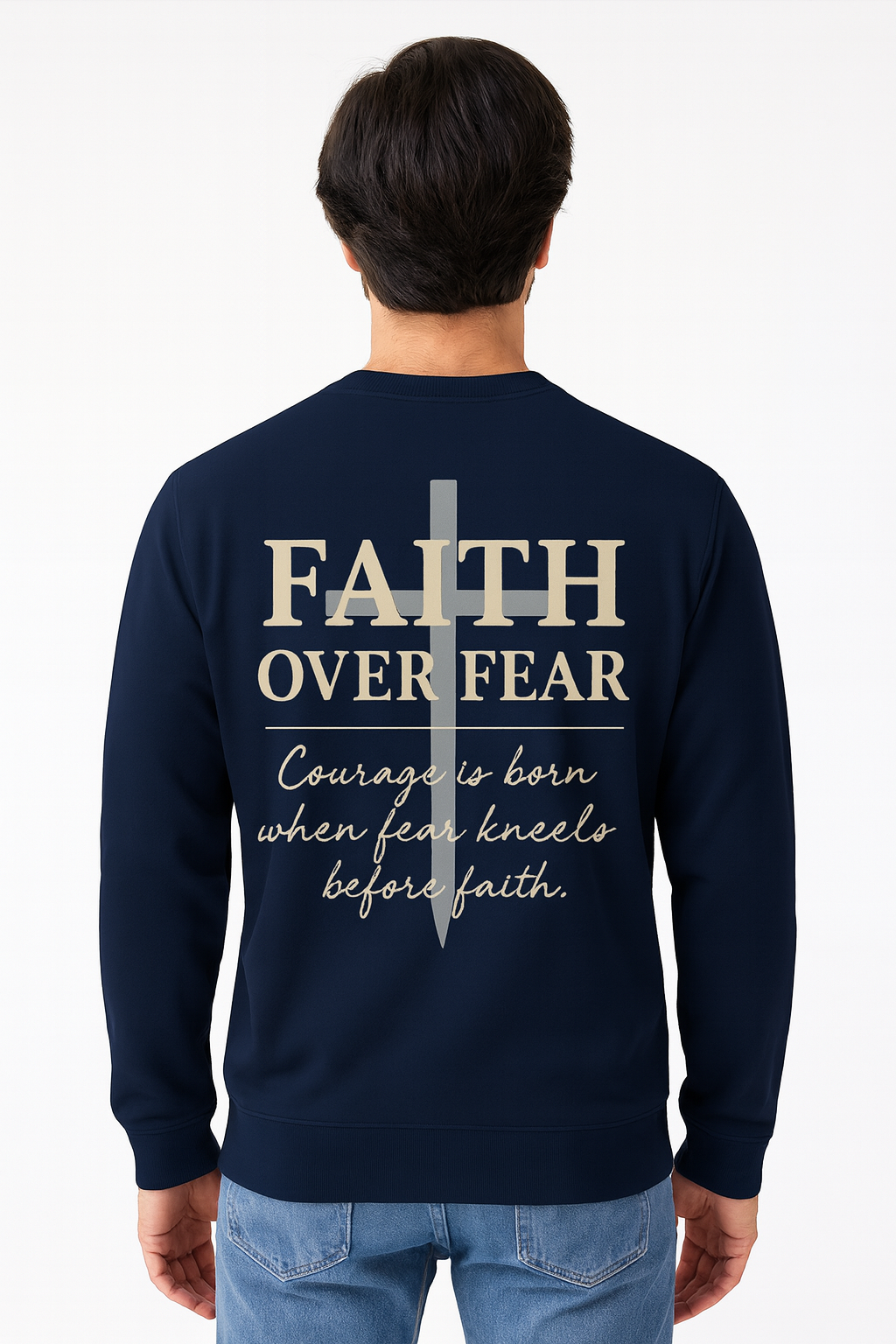 Sudadera Faith Over Fear – Cayetanos