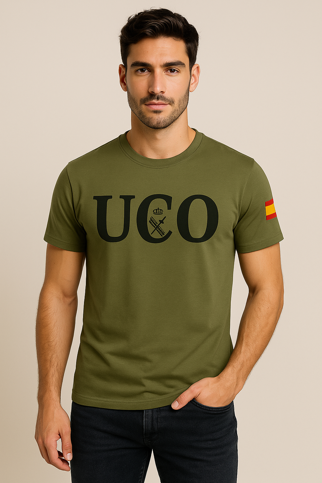 Camiseta verde militar UCO – Guardia Civil