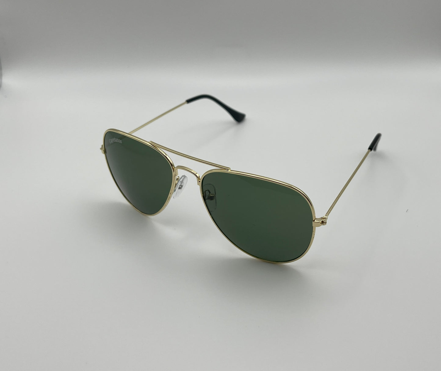 Gafas de Sol Cayetanos – Modelo Pontevedra UV400 con Montura Dorada Aviador