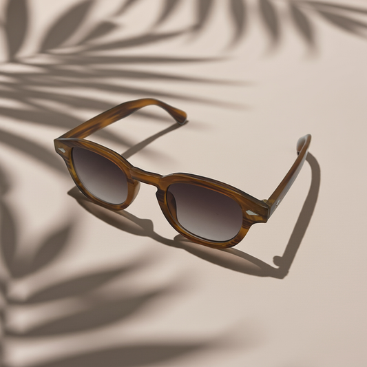 Gafas de Sol Cayetanos – Modelo Menorca UV400 efecto Carey