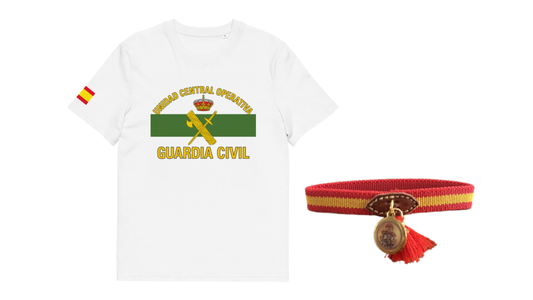 PACK GUARDIA CIVIL– Camiseta + Pulsera Premium por 29,90