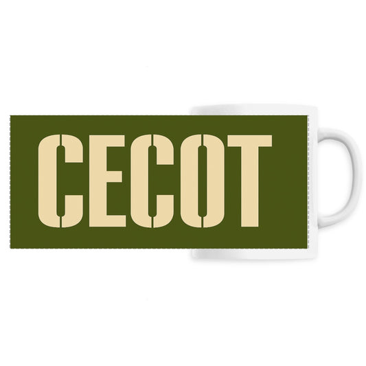Taza CECOT – El orden no se negocia
