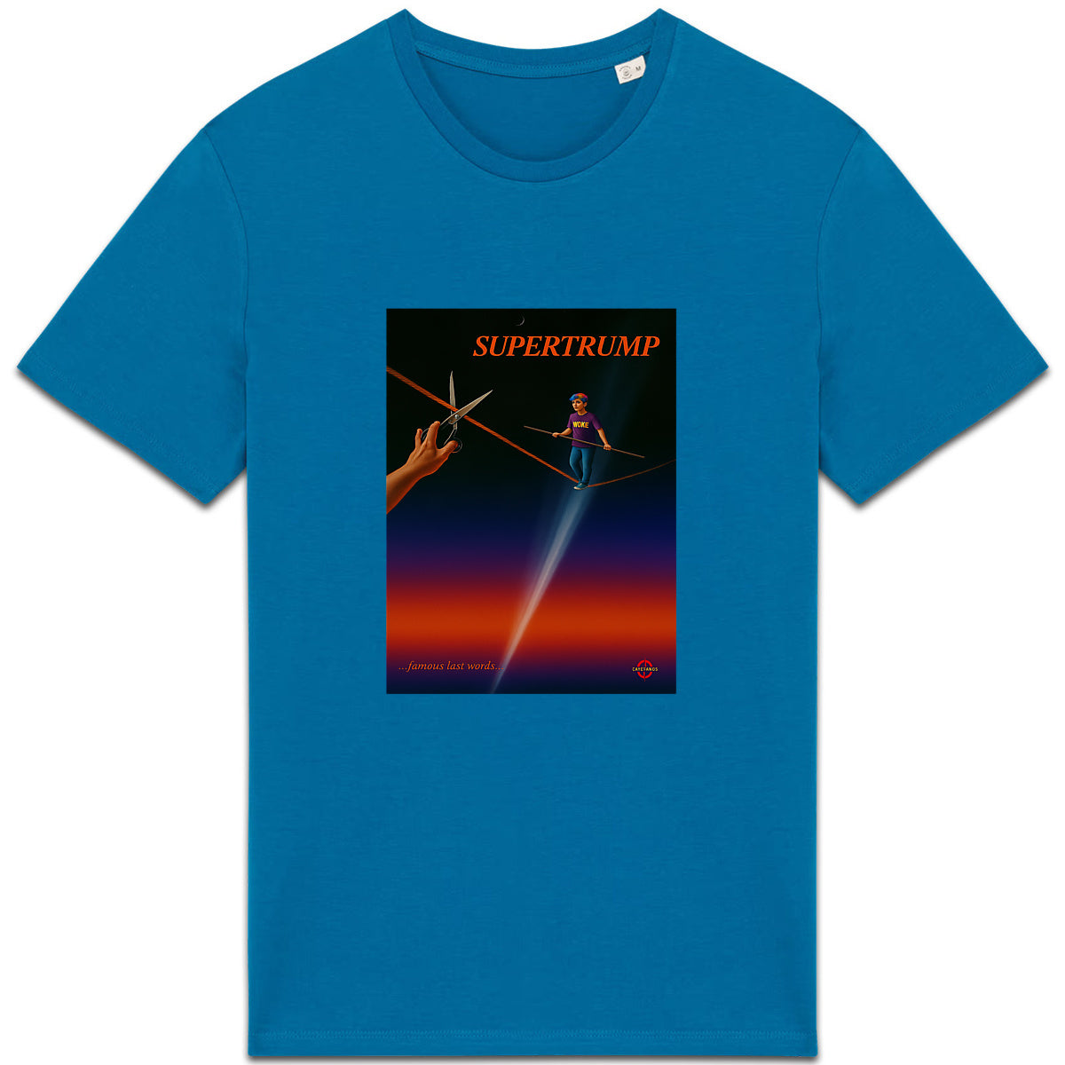 Camiseta premium unisex 100% algodón orgánico - SUPERTRUMP