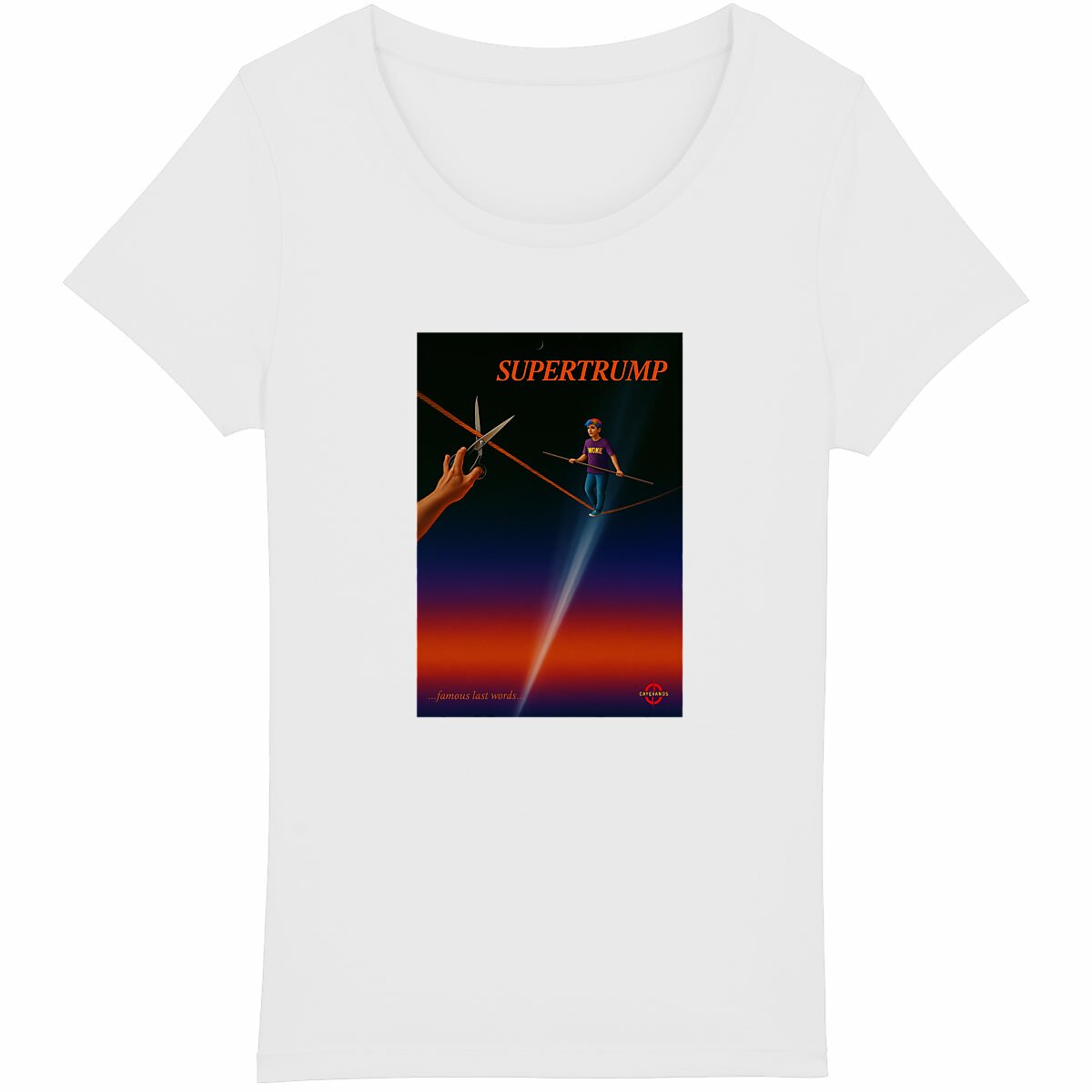 Camiseta de mujer de algodón 100% orgánico