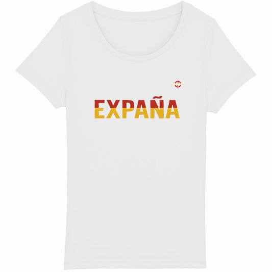  Camiseta mujer - 100% algodón orgánico - EXPAÑA