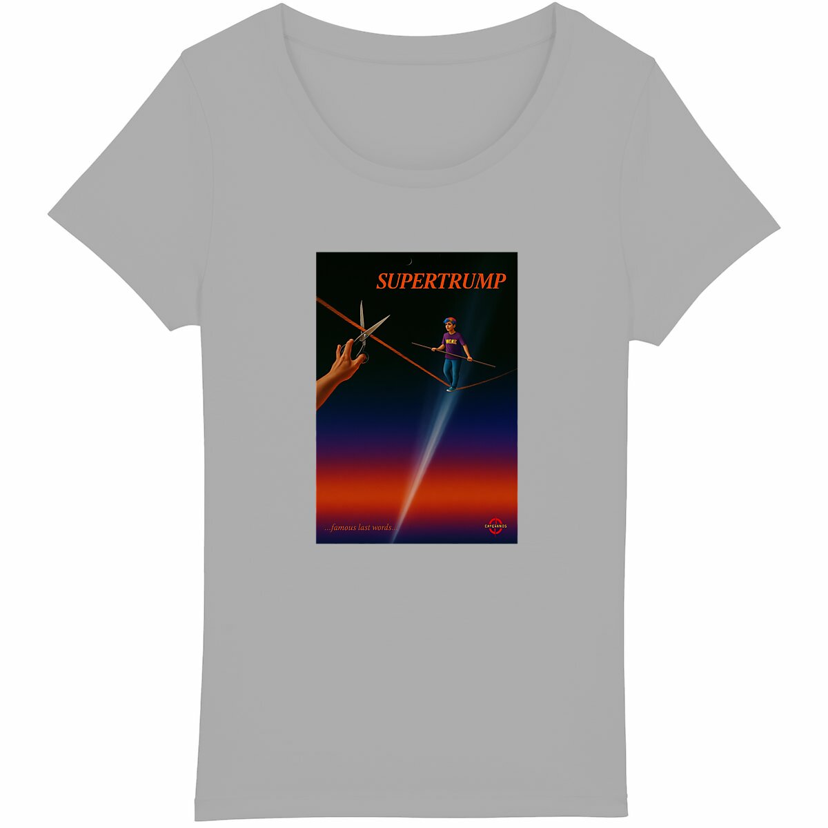 Camiseta de mujer de algodón 100% orgánico