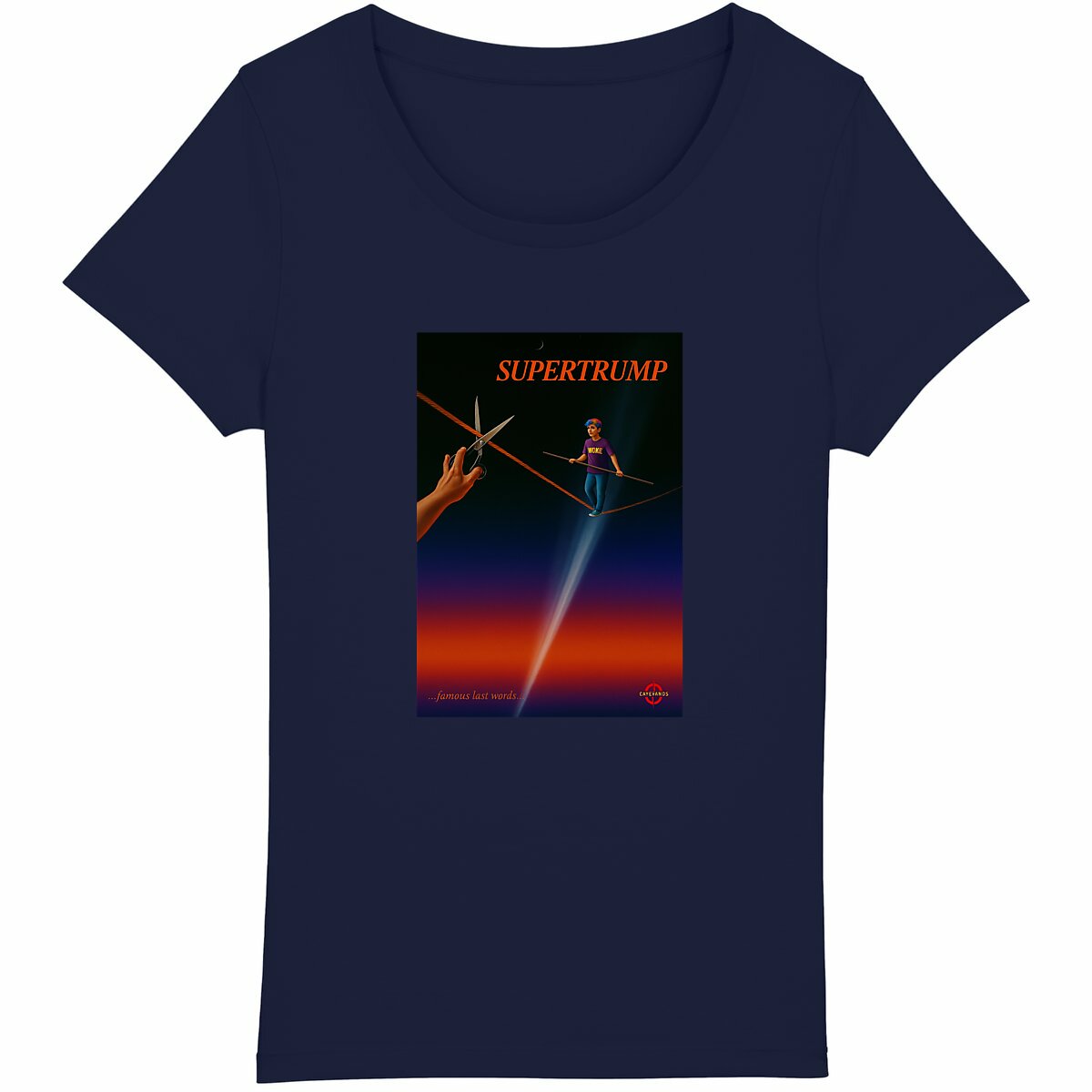 Camiseta de mujer de algodón 100% orgánico